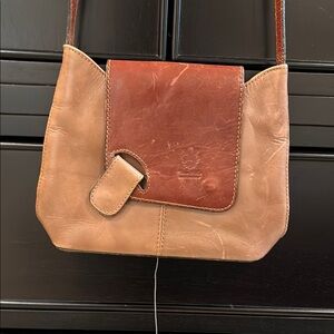 Brown Leather Crossbody Bag